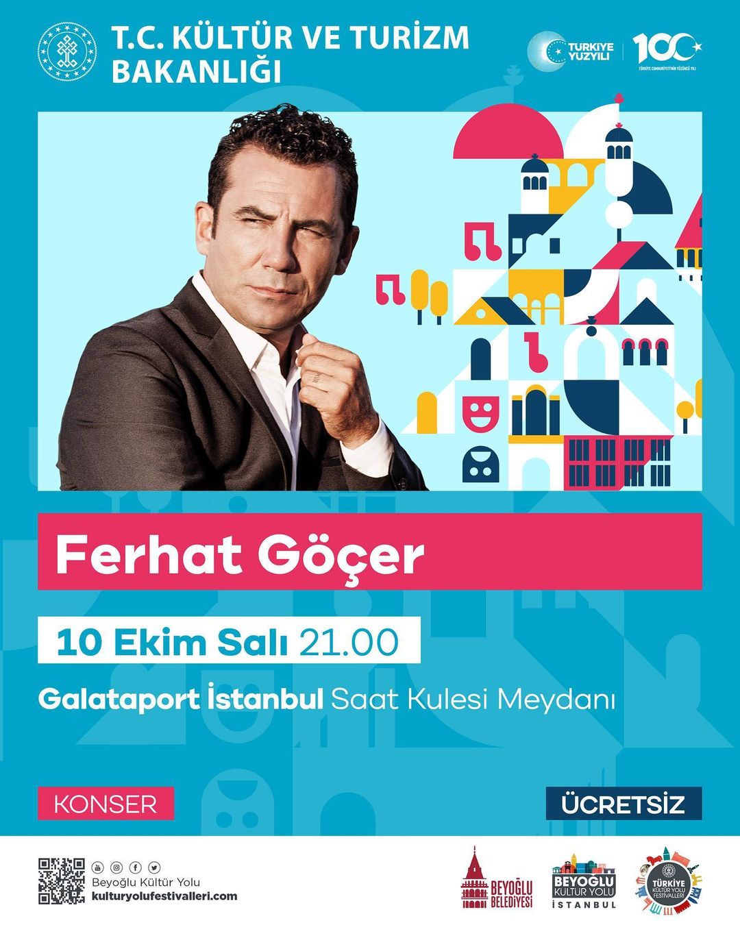 Beyoğlu Belediyesi  - Ferhat Göçer Konseri